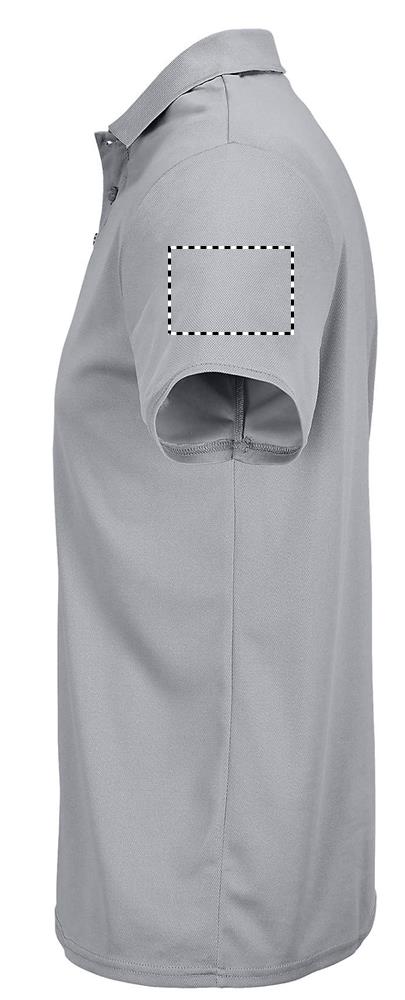 PITCHER UNISEX POLO arm left pg