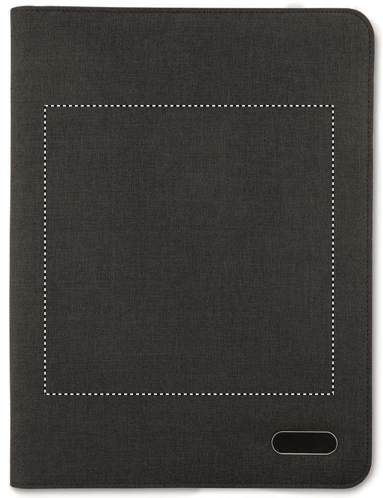A4 conference folder zipped front 03