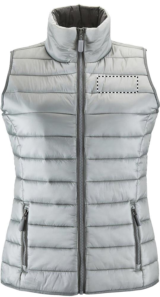 WAVE WOMEN BODYWARMER 180g chest mg