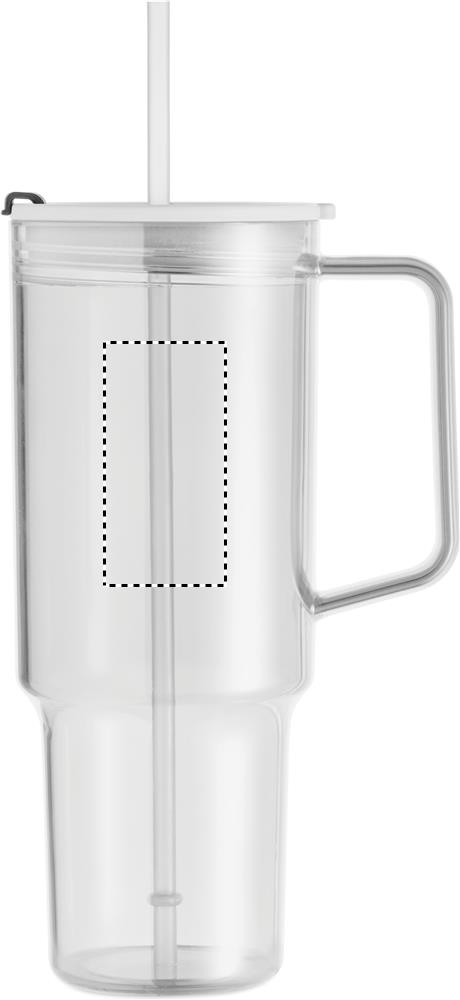Bicchiere RPET 1200ml right handed upper 22