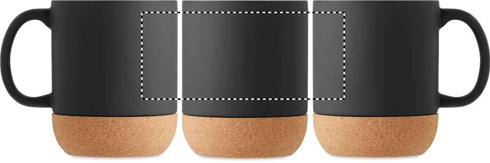 Matt ceramic cork mug 300 ml roundscreen 03
