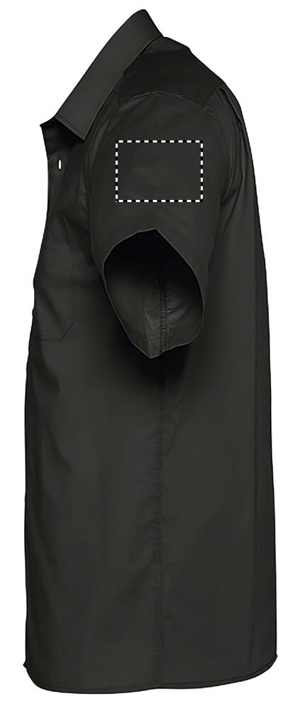 BRISTOL POPLIN MEN SHIRT arm left bk