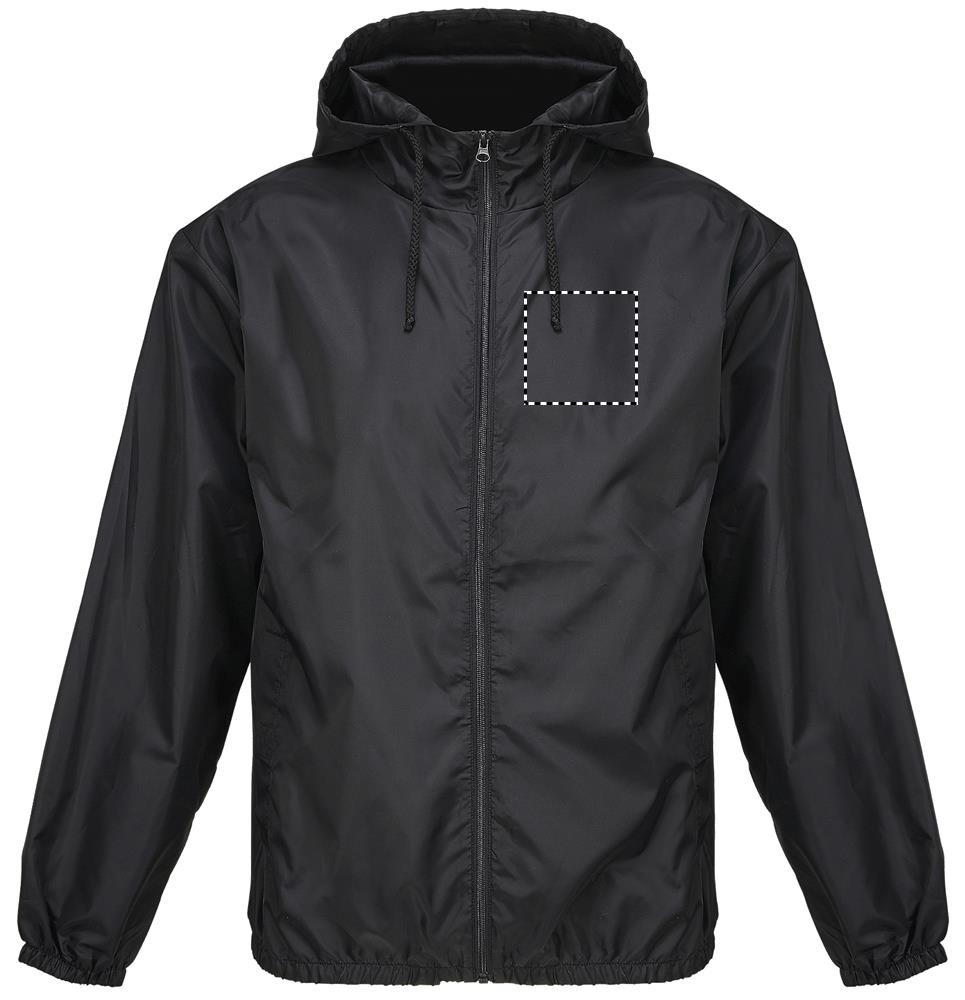SHIELD WINDBREAKER chest left bk