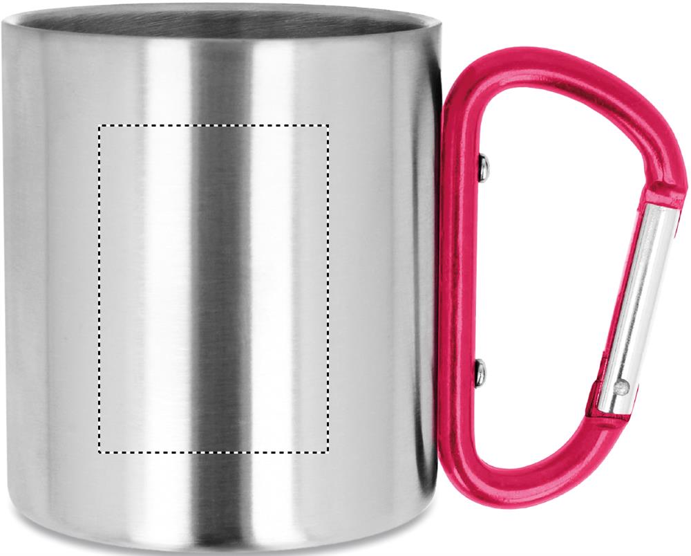 Metal mug & carabiner handle right handed 05