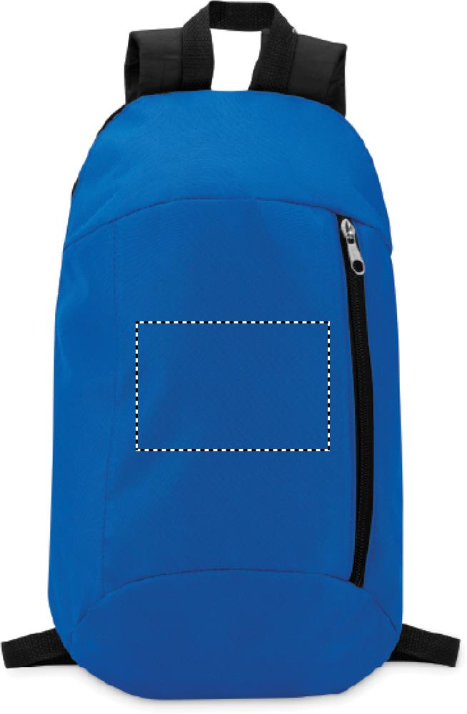 Backpack with front pocket pocket 37