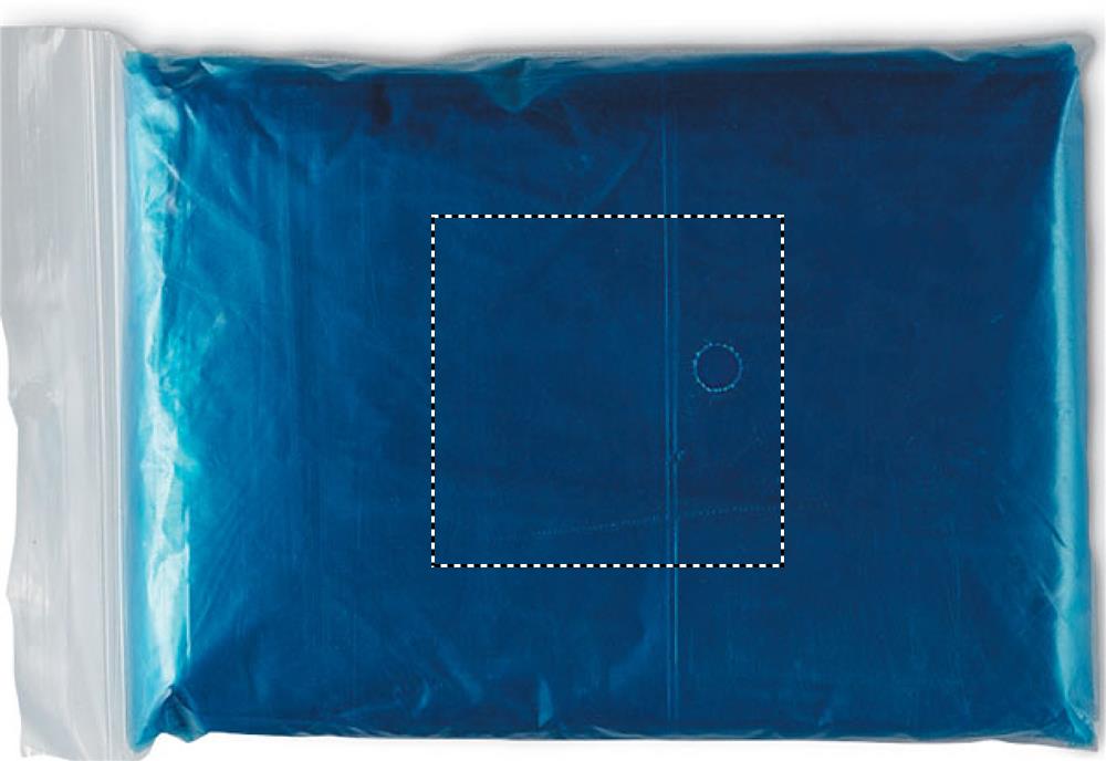 Foldable raincoat in polybag digital label side 1 04