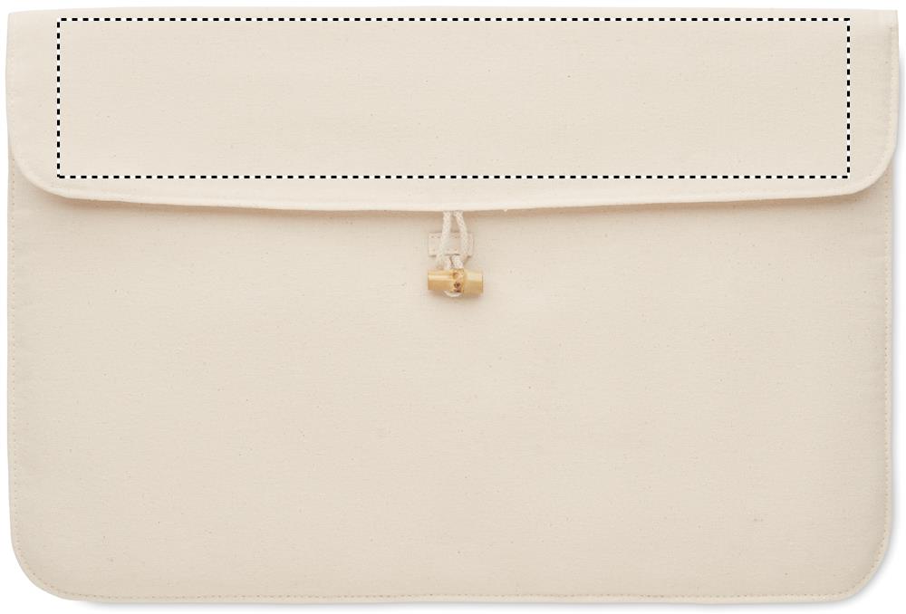 15 inch 220 gr/m² cotton pouch flap 13
