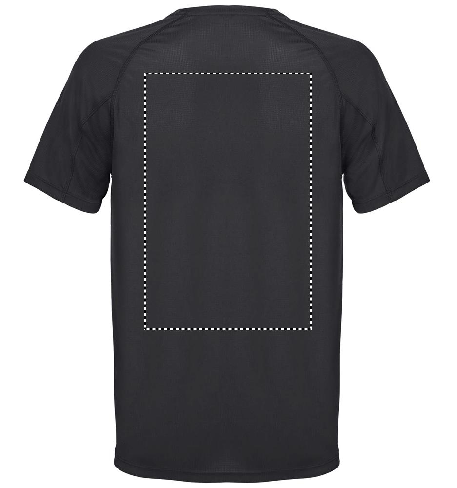 VORTEX RAGLAN T-SHIRT back bk