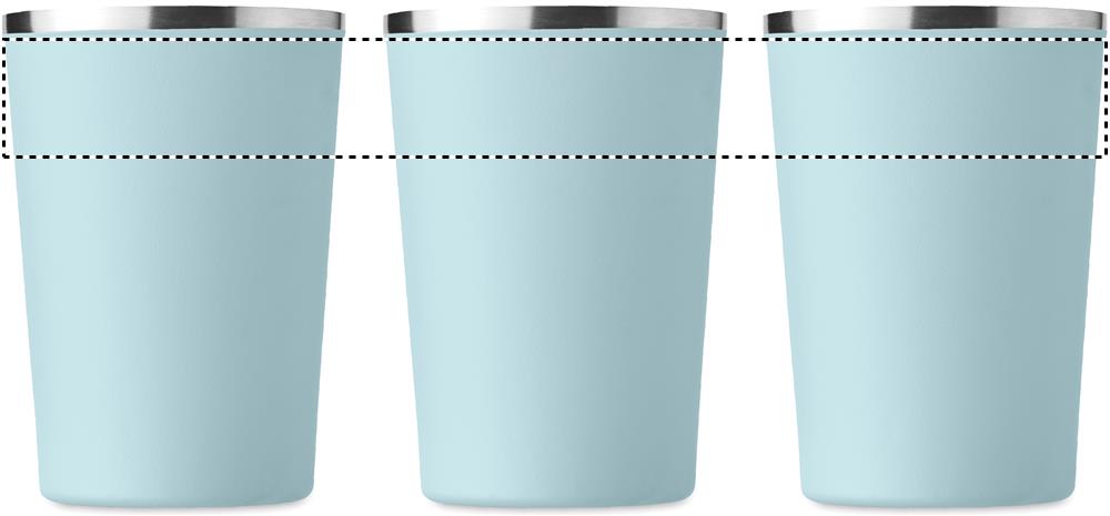 Double wall tumbler 350 ml 360 laser 66