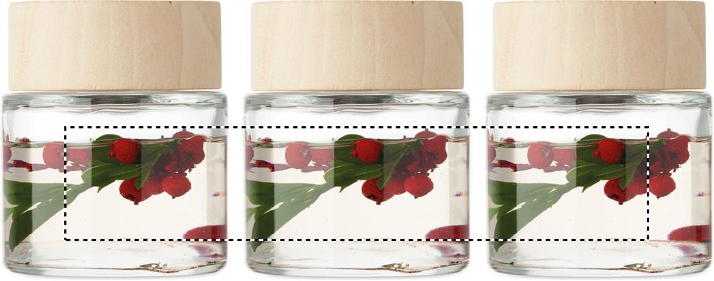 Vanilla aroma reed diffuser label 22