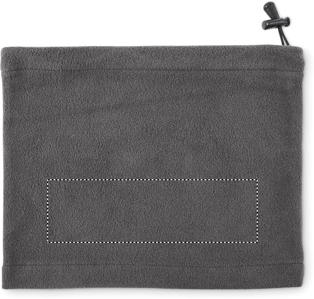 Berretto multiuso in pile neckwarmer front 15