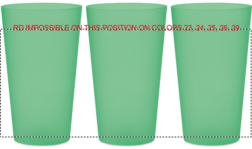 Bicchiere per eventi 500ml 360 24