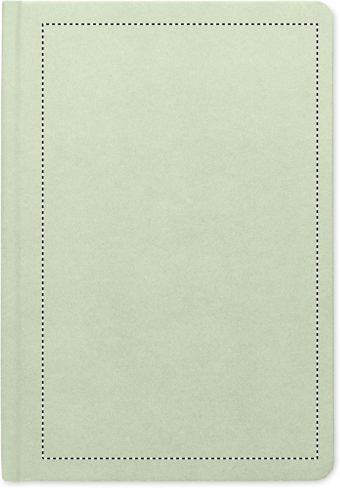 A5 sugarcane PLA notebook front 77