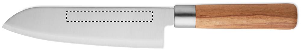 Coltello da chef in legno blade side 1 14