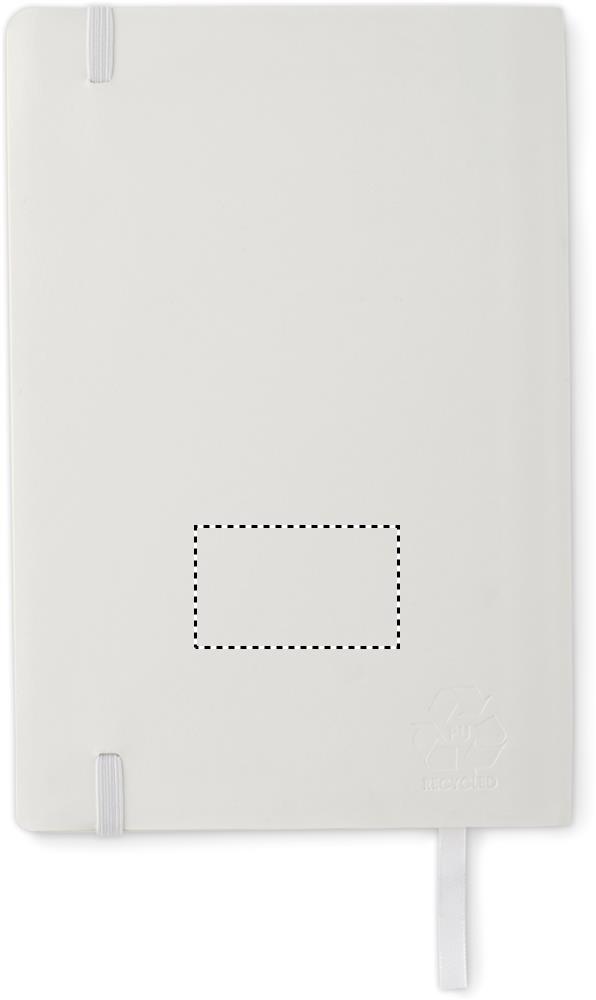 Notebook A5 riciclato back pad 06