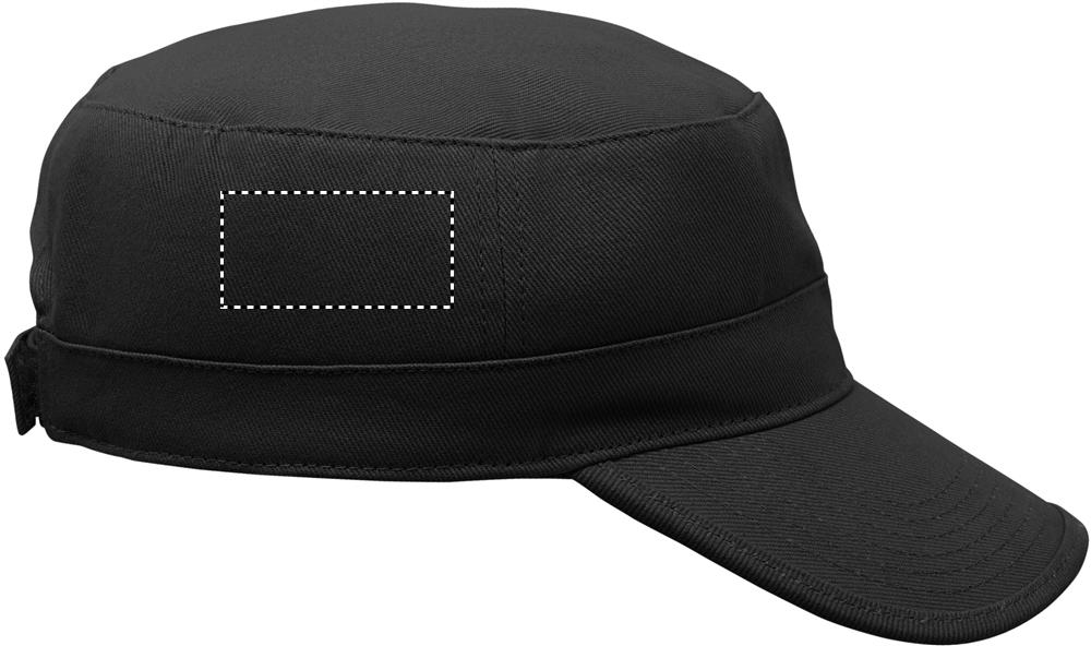 Cappello militare 260 gr/m² right side 03