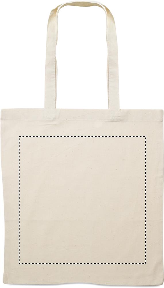 180gr/m² cotton shopping bag back 13