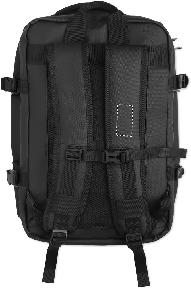 Extendable RPET backpack 20L shoulder strap left 03