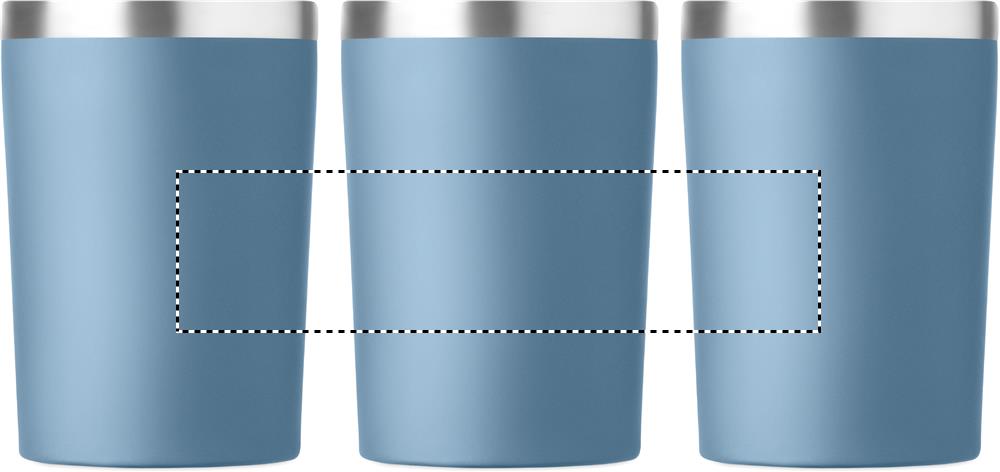 Bicchiere doppio strato 350 ml roundscreen 20