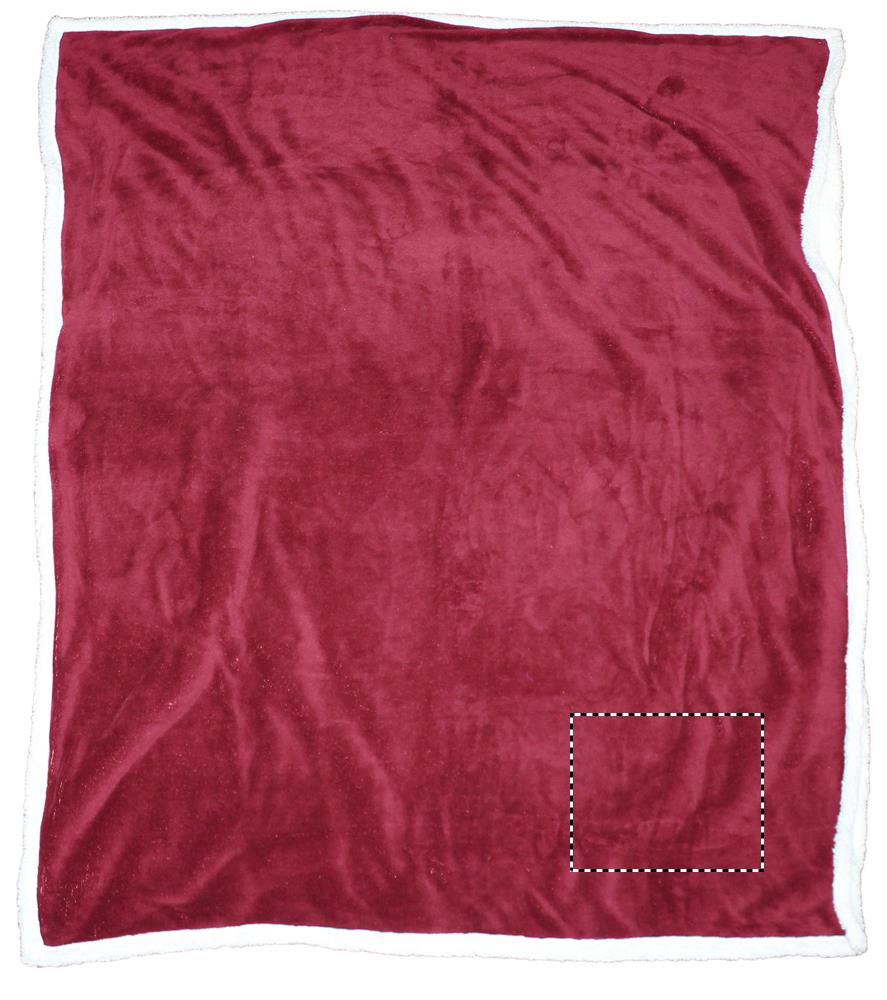 Blanket coral fleece/ sherpa blanket 02