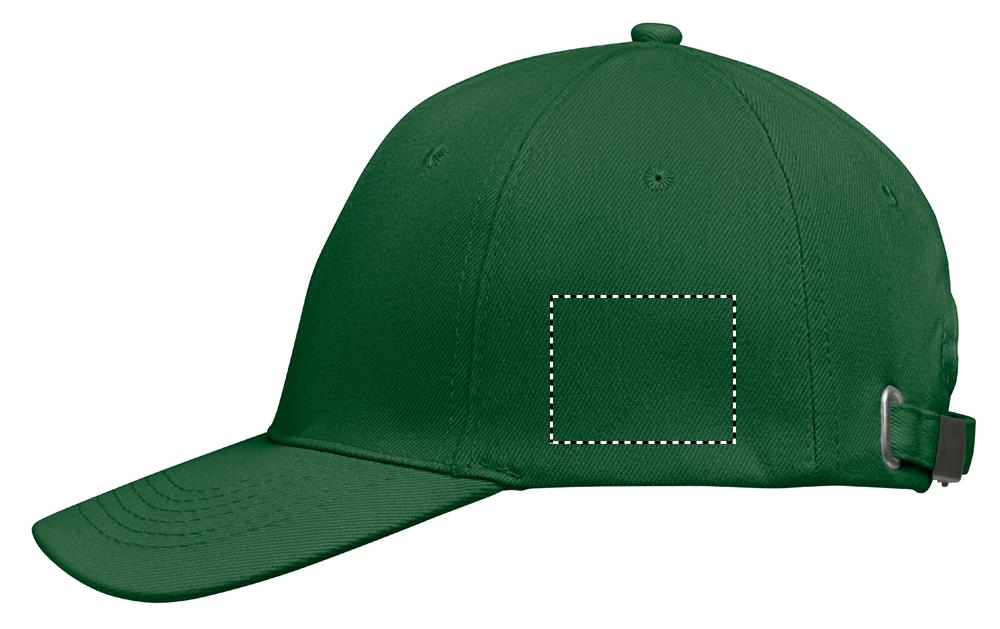 BUFFALO SIX PANEL CAP left side bo