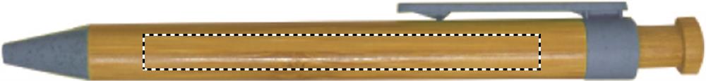 Penna a sfera in bamboo barrel right handed 04