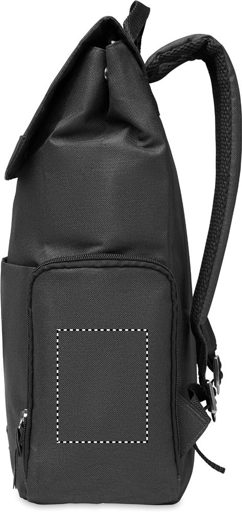 600D RPET laptop backpack side pocket 03