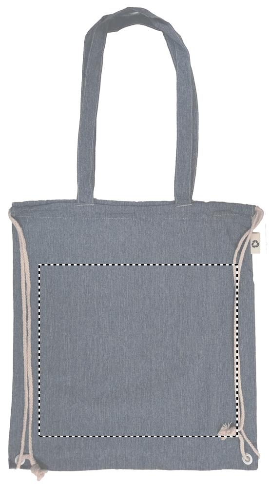 140gr/m² recycled fabric bag back td1 07