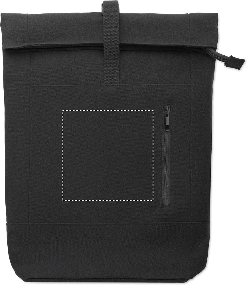 Zaino Rolltop per laptop 15" front 03