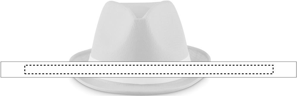 Coloured polyester hat band transfer 06