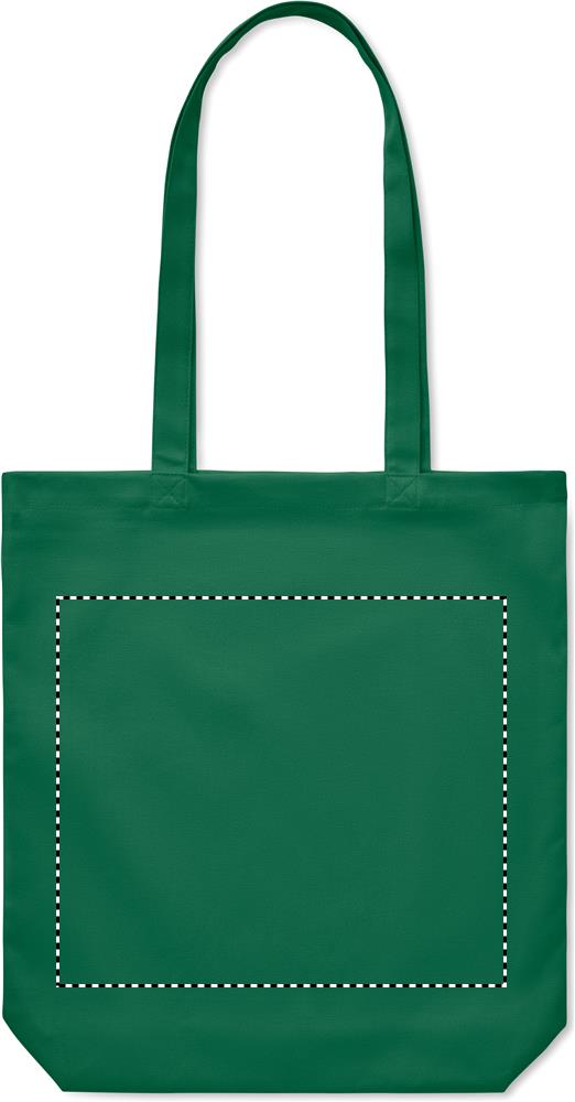 270 gr/m² Canvas shopping bag front 60