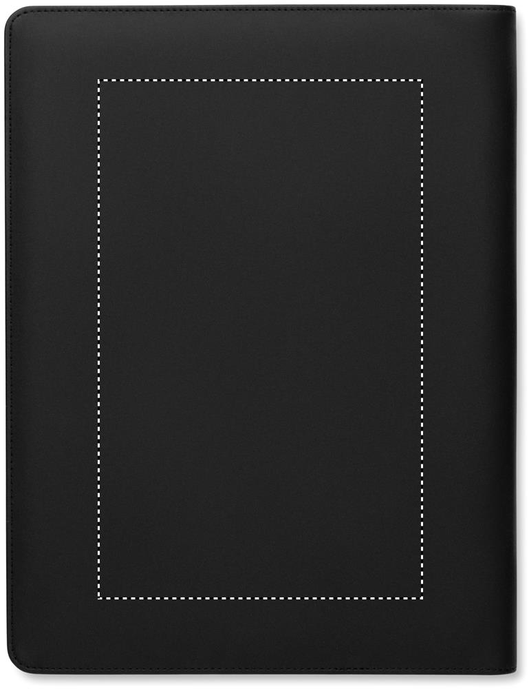 A4 portfolio with notepad back 03