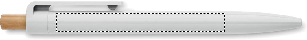 Penna a sfera in ABS riciclato barrel left handed 06