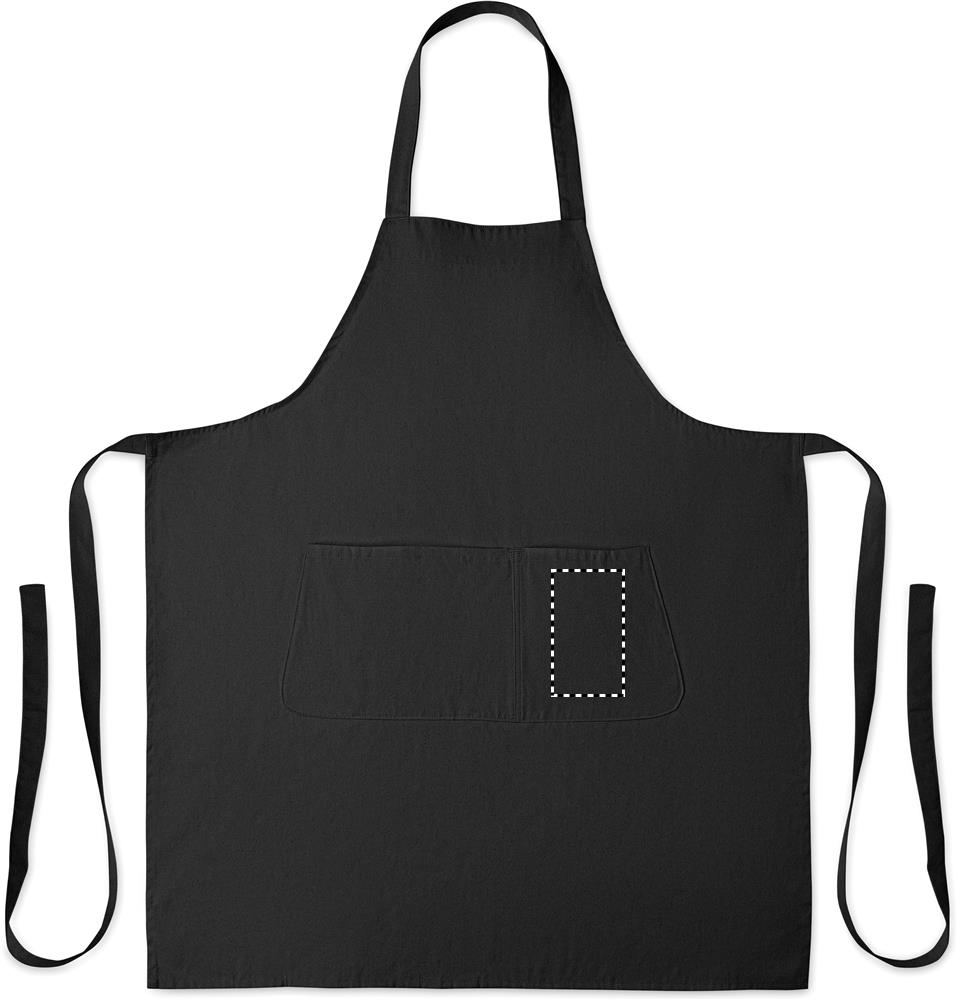 Grembiule in cotone biologico 2 front pocket left 03