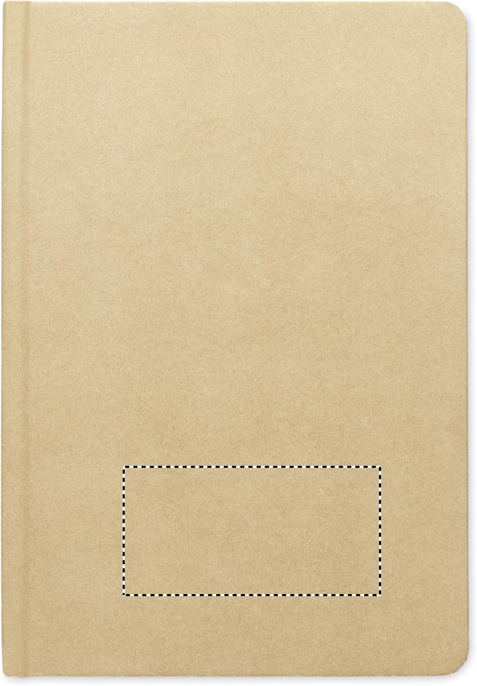 A5 sugarcane PLA notebook front pad 39