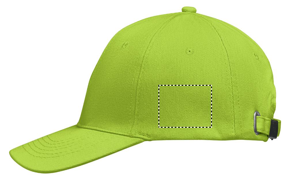 BUFFALO SIX PANEL CAP left side lm