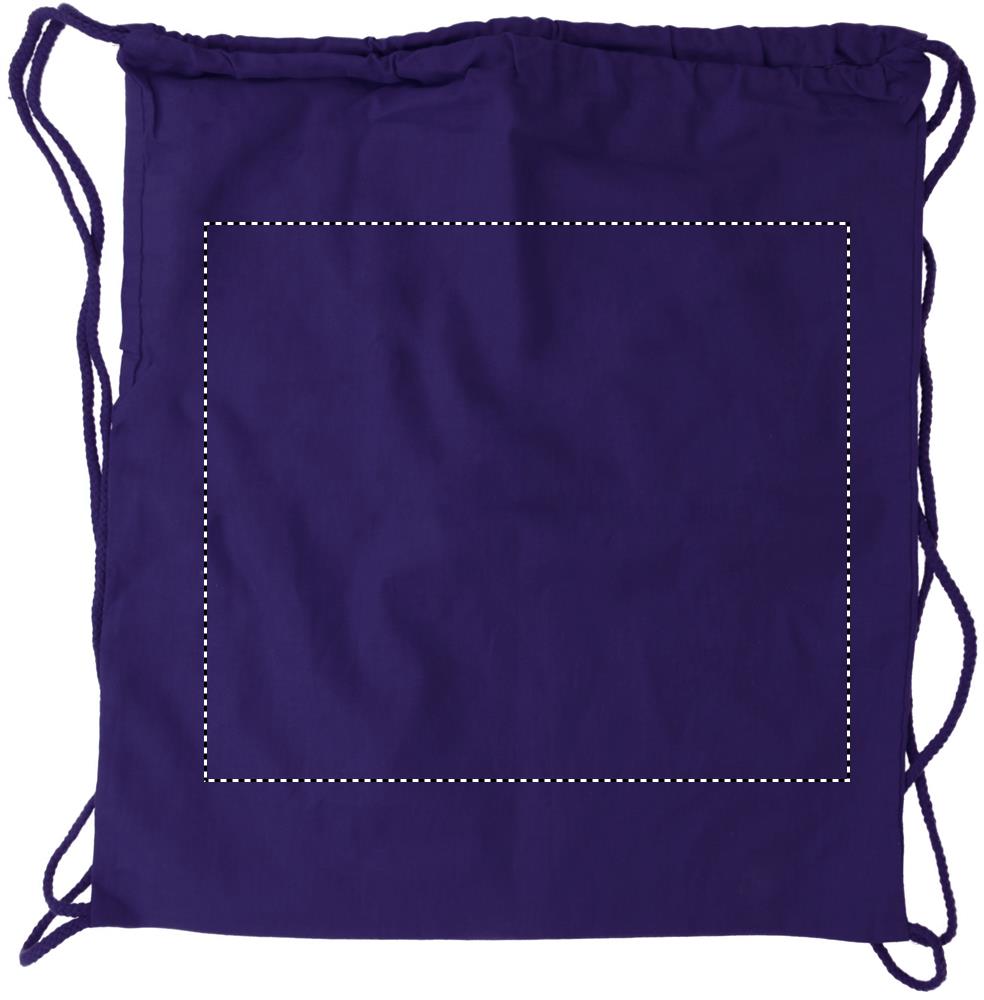 100gr/m² cotton drawstring bag front td1 04