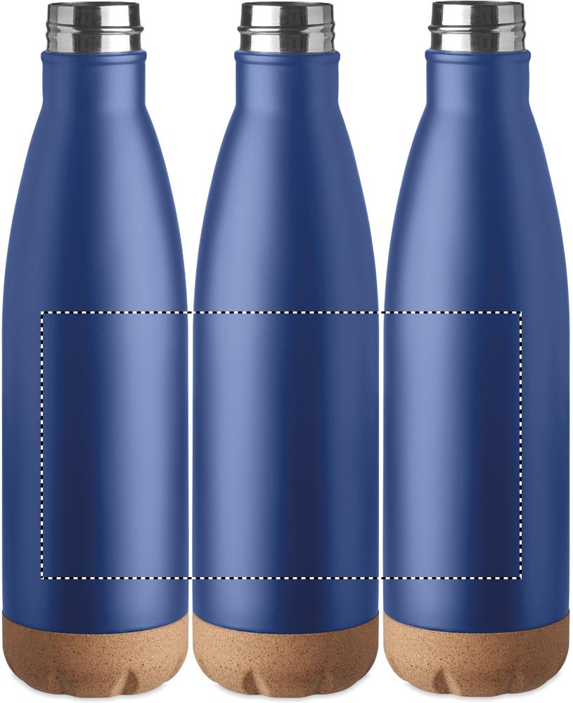 Double wall bottle 500 ml roundscreen 04