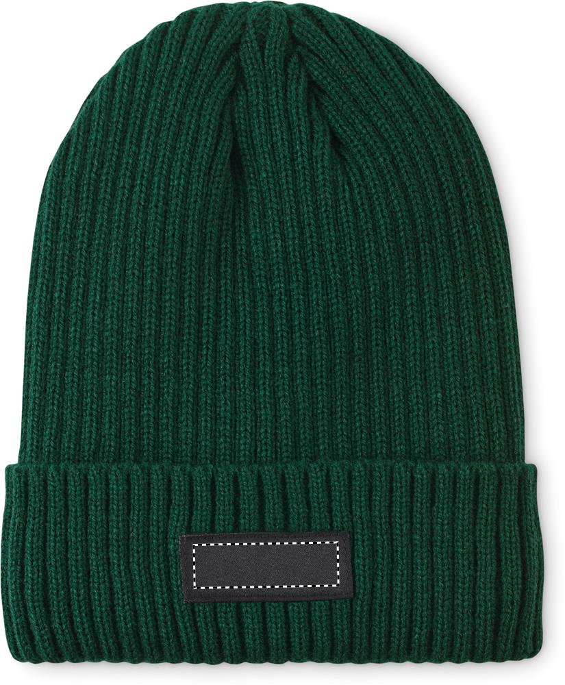 Berretto in maglia c/bordino front 60