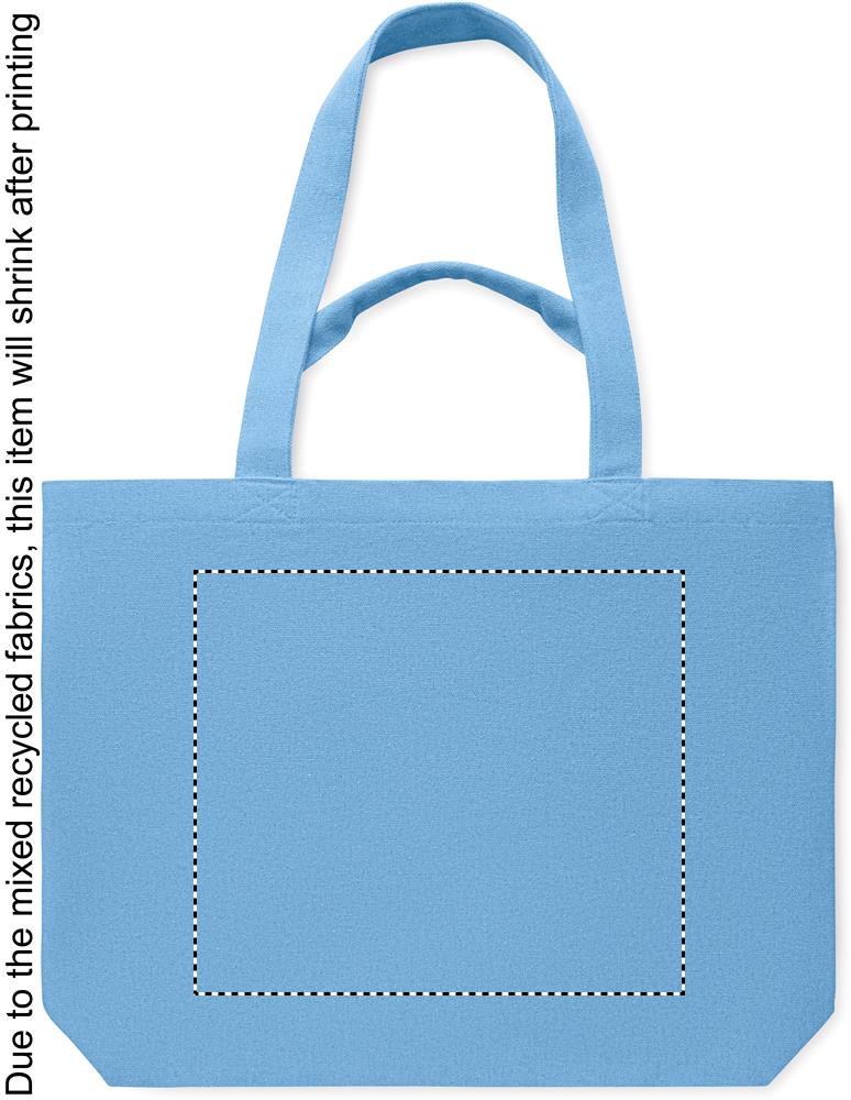 Borsa da spiaggia in tela 320 gr/m front 12