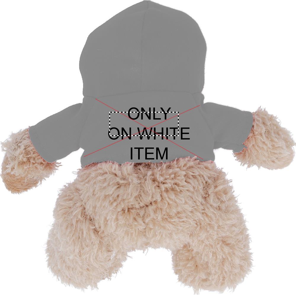 Teddy bear plus with hoodie tshirt back ts 09