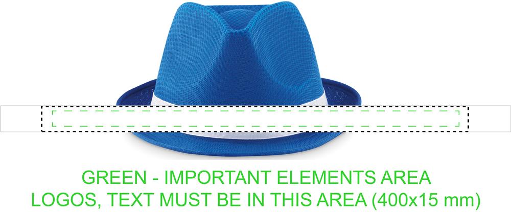 Coloured polyester hat band sublimation 37