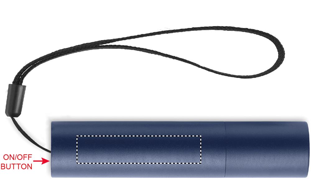 Aluminium rechargeable torch side 3 85