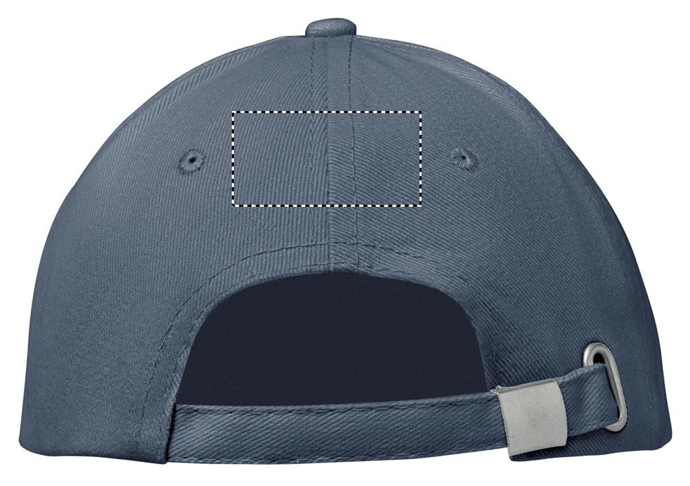 BUFFALO SIX PANEL CAP back dm