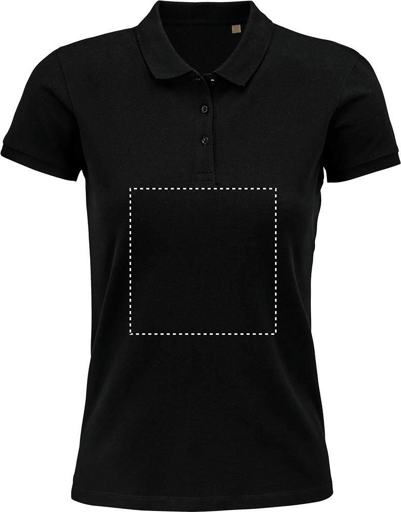 PLANET DONNA Polo 170g front bk