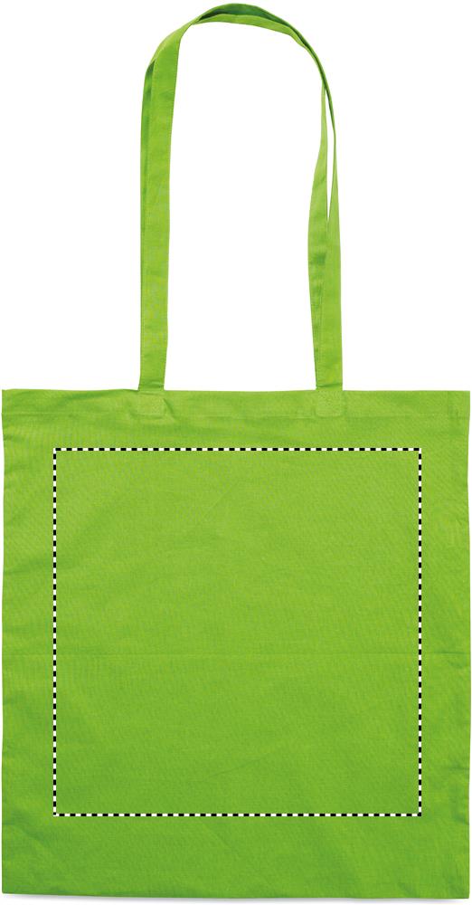 180gr/m² cotton shopping bag back 48