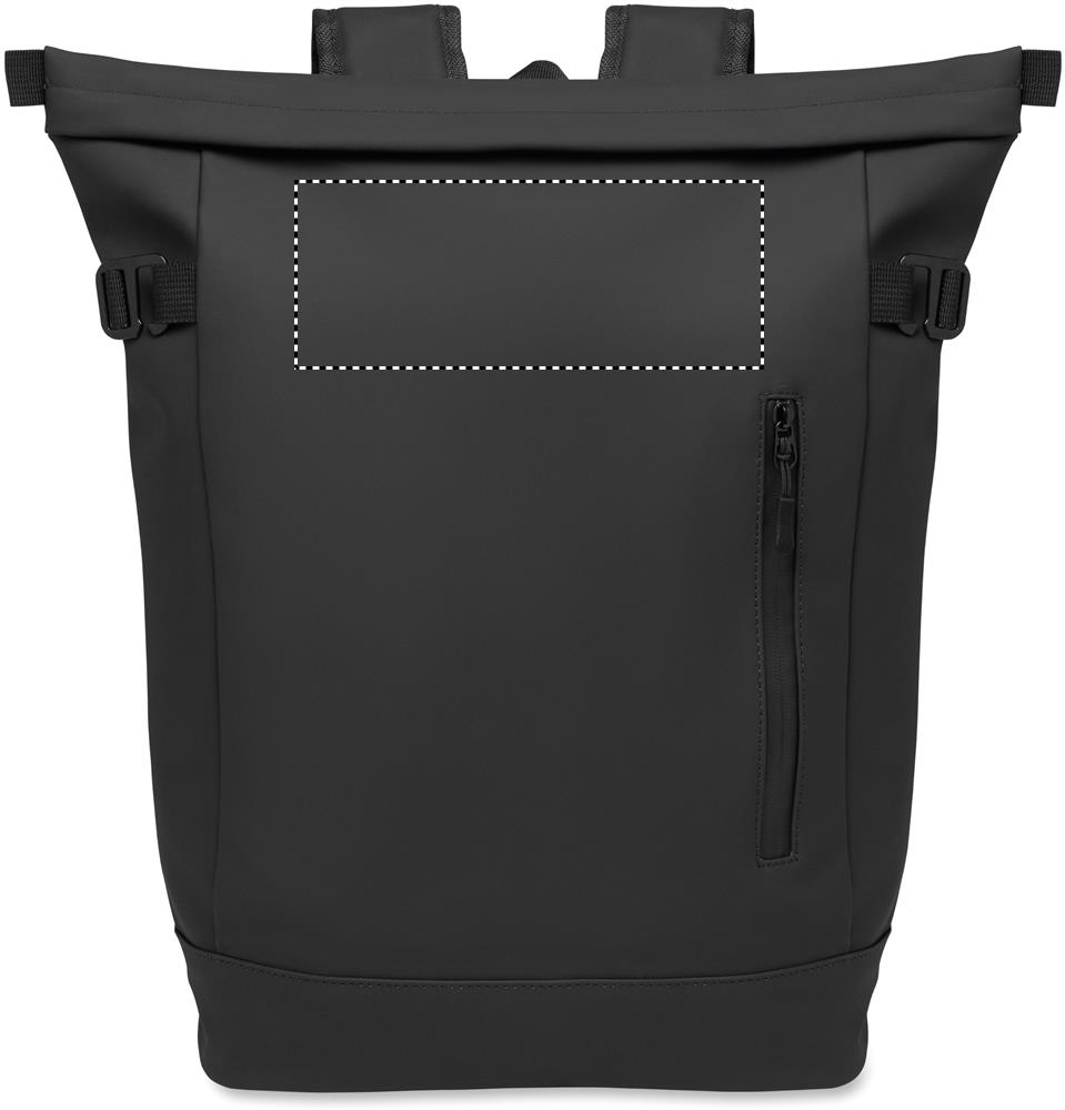 PU bicycle laptop backpack 20L front 03