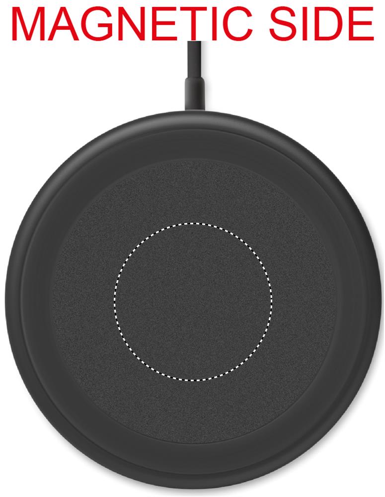 Magnetic wireless charger 10W charger bottom 03