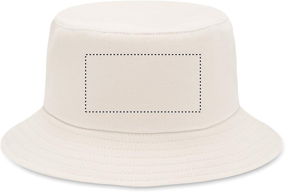 Cappello pescatore in cotone transfer front 13
