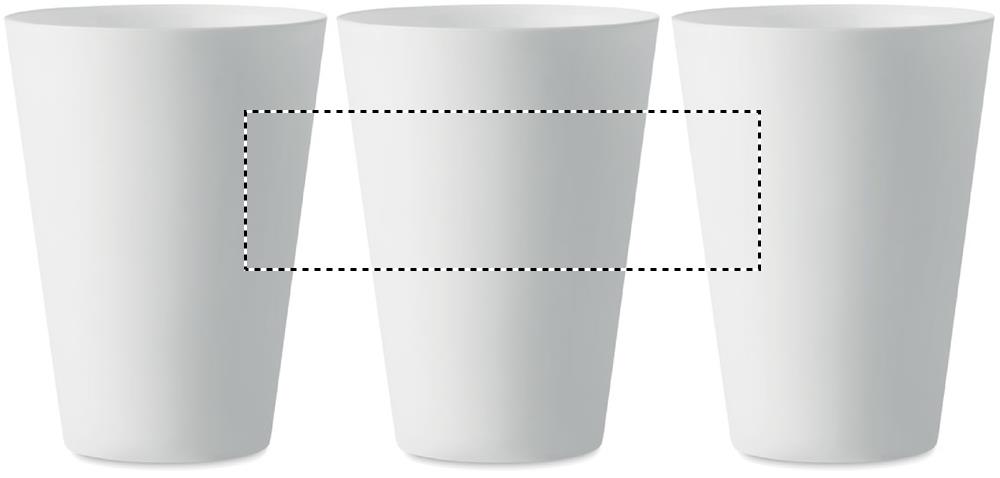 Reusable event cup 300ml roundscreen 06